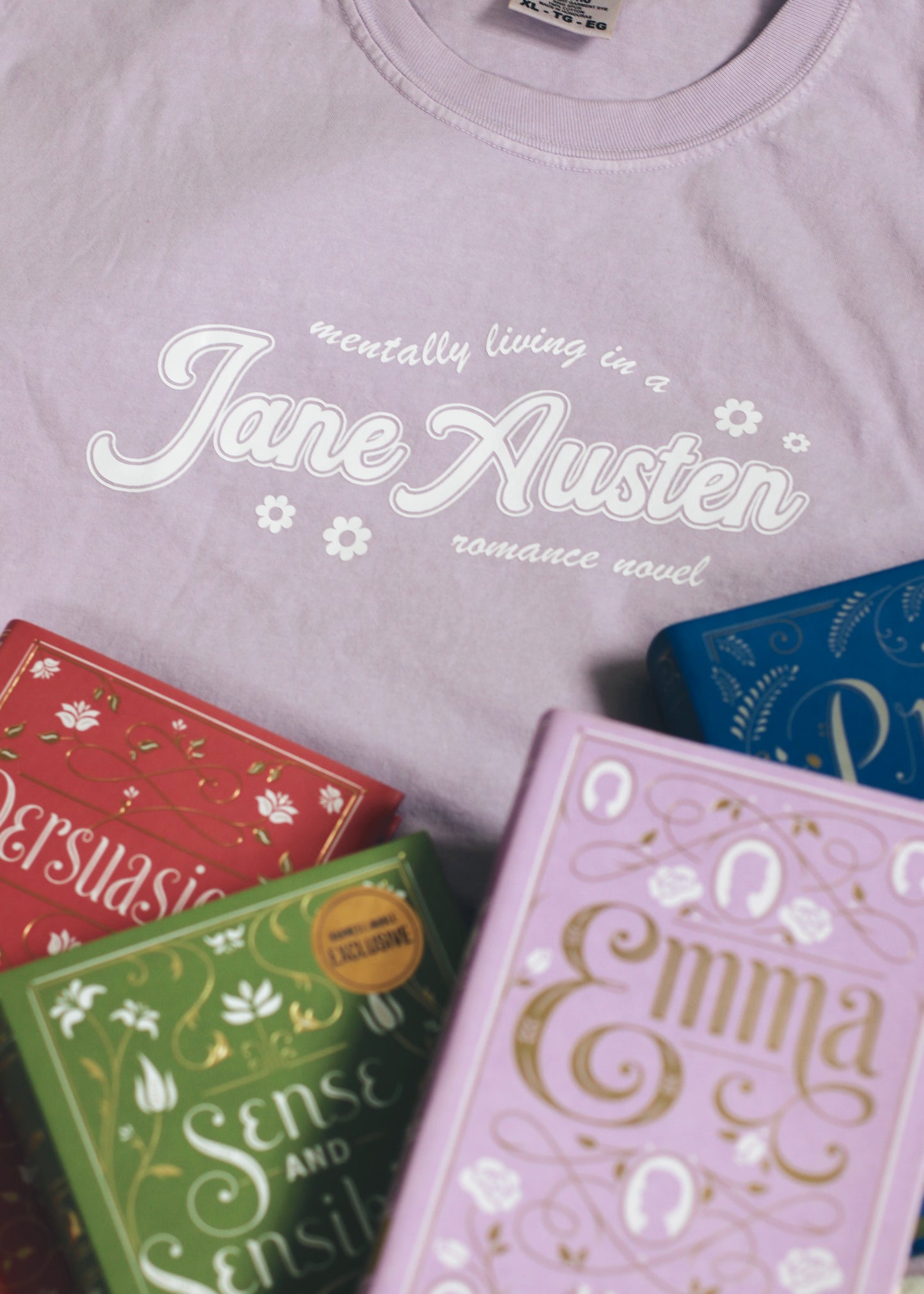 Jane Austen Novel Tee