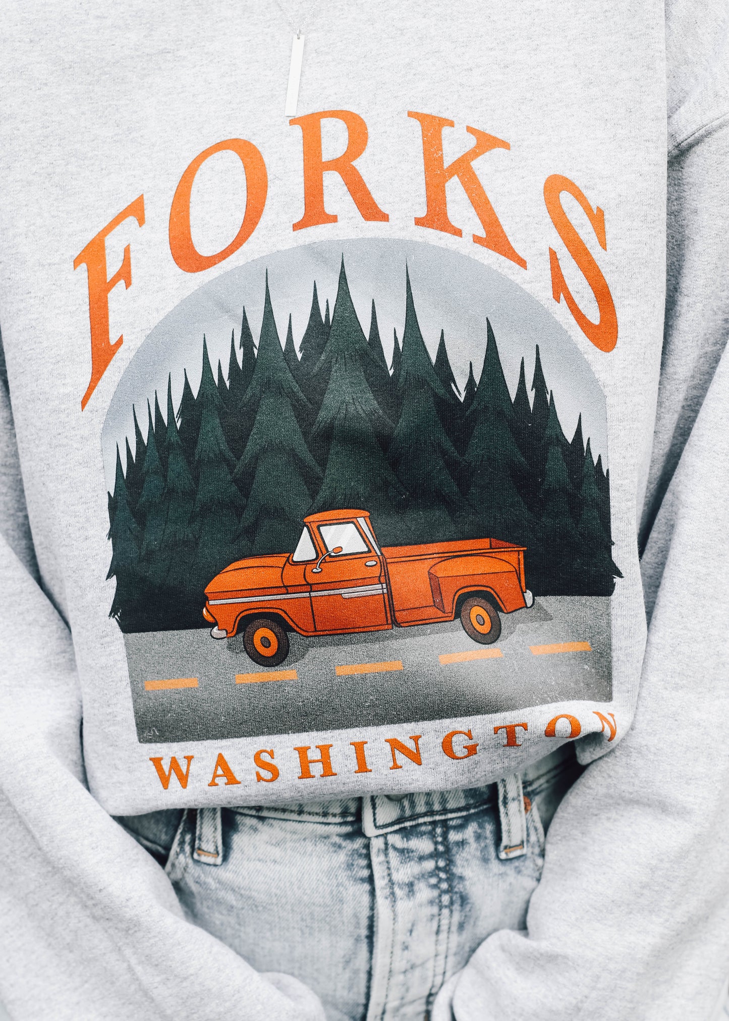 Forks Washington Crewneck